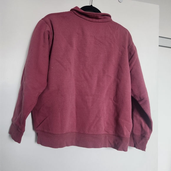 Vintage Cherokee 1/4 Zip Sweater (Raspberry Pink, Size XL) - Picture 2 of 4